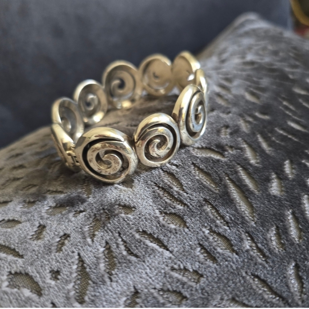Brighton  MINGLE Silver Spiral Bracelet